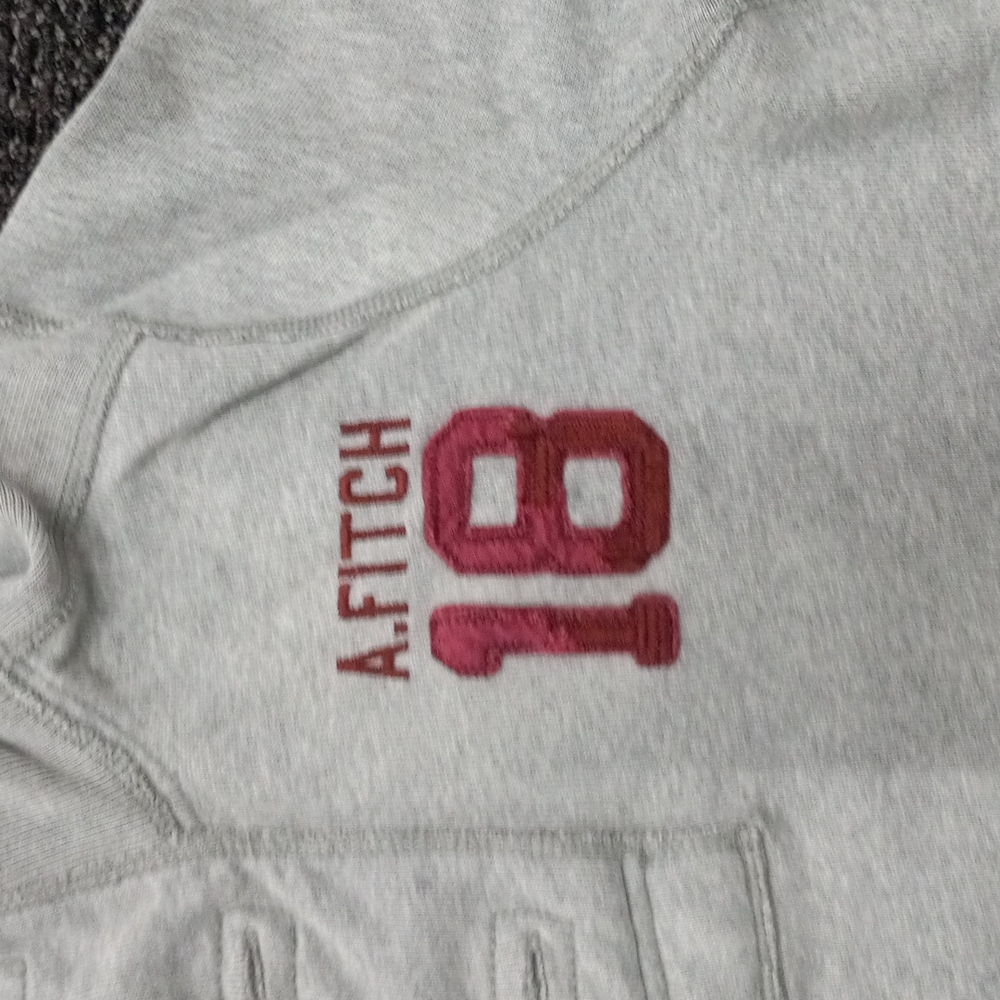 Abercrombie Large 1/4 Button Down Pullover - image 4